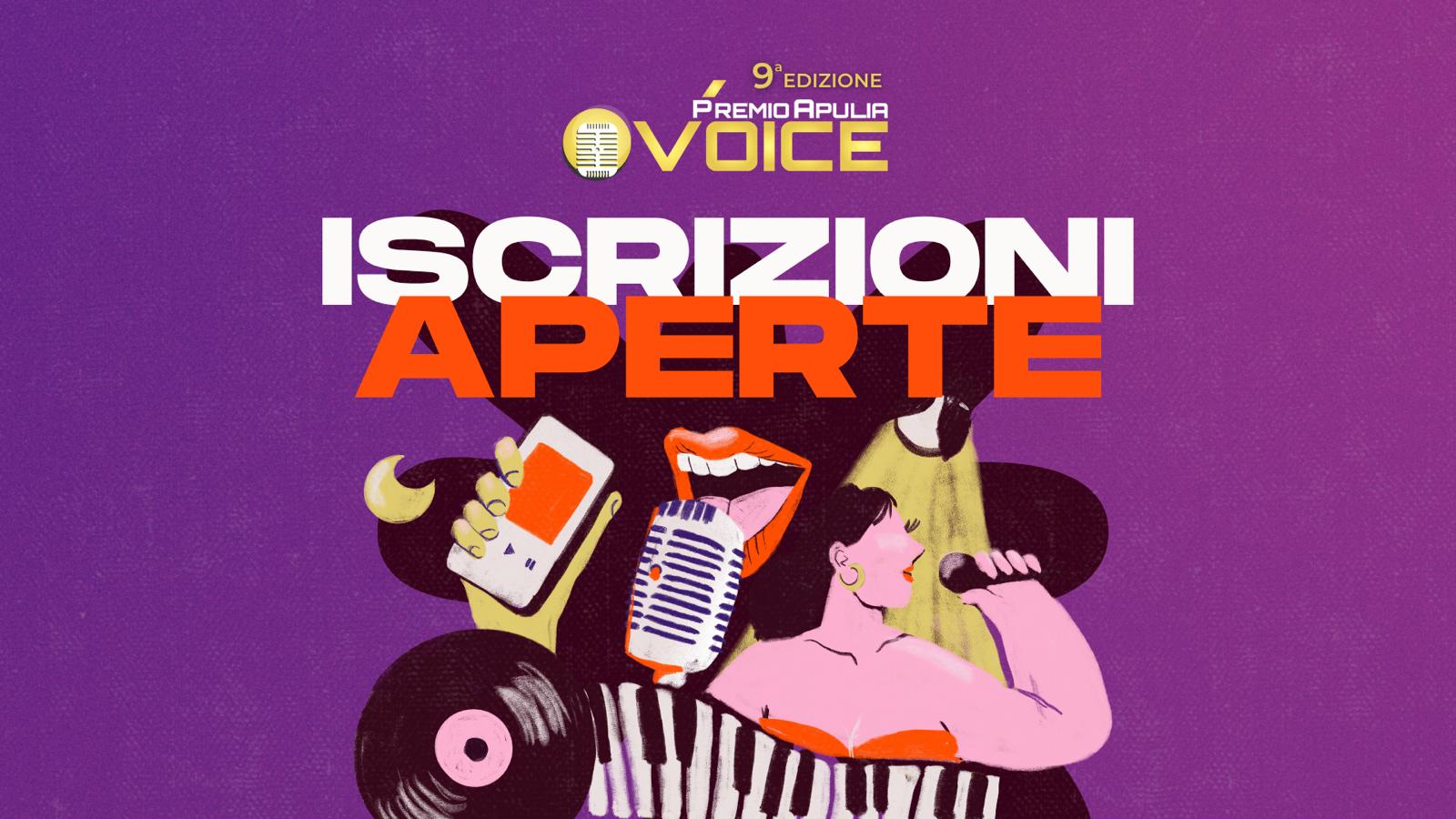 Premio Apulia Voice 2026 - Iscrizioni aperte